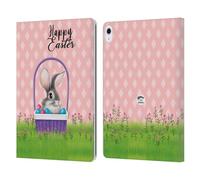 Head Case Designs Officially Licensed Animal Club International Outdoor Rush Easter Bunny Leather Wallet Case Compatible With Apple iPad Air 13 2024/2025