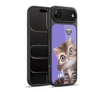 Head Case Designs Officially Licensed Animal Club International Persian Cat Faces Gel Armour Case [Military Grade Protection] Compatible With Apple iPhone 17 Air