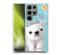 Head Case Designs Officially Licensed Animal Club International Polar Bear Royal Faces Hard Back Case Compatible With Samsung Galaxy S24 Ultra 5G