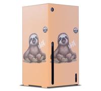 Head Case Designs Officially Licensed Animal Club International Sloth Faces Game Console Wrap Case Cover Compatible With Xbox Series X