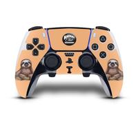Head Case Designs Officially Licensed Animal Club International Sloth Faces Vinyl Sticker Gaming Skin Decal Cover Compatible With Sony PlayStation 5 PS5 DualSense Edge Controller