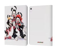 Head Case Designs Officially Licensed Animaniacs Formal Graphics Leather Wallet Case Compatible With Apple iPad Air 13 2024/2025