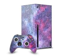 Head Case Designs Officially Licensed Anis Illustration Galaxy Art Mix Game Console Wrap and Game Controller Skin Bundle Compatible With Xbox Series X