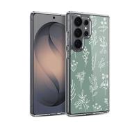 Head Case Designs Officially Licensed Anis Illustration Little Patagonian Sage Green Mix Pattern Gel Case [Military Grade] Compatible with Samsung Galaxy S26 Ultra and Compatible with MagSafe