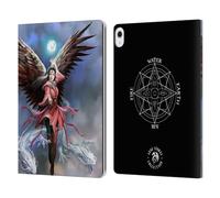Head Case Designs Officially Licensed Anne Stokes Air Dragon Female Elementals Leather Wallet Case Compatible With Apple iPad Air 13 2024/2025