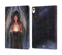 Head Case Designs Officially Licensed Anne Stokes Angels Yule Leather Wallet Case Compatible With Apple iPad Air 13 2024/2025