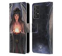 Head Case Designs Officially Licensed Anne Stokes Angels Yule Leather Wallet Case Compatible With Galaxy A52 / A52s / 5G (2021)