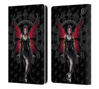 Head Case Designs Officially Licensed Anne Stokes Aracnafaria Gothic Leather Wallet Case Compatible With Amazon Fire 7 2022
