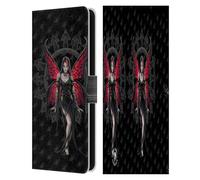 Head Case Designs Officially Licensed Anne Stokes Aracnafaria Gothic Leather Wallet Case Compatible With Samsung Galaxy S25 FE