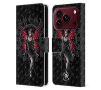 Head Case Designs Officially Licensed Anne Stokes Aracnafaria Gothic Leather Wallet Case Compatible With Apple iPhone 18 Pro