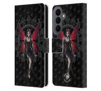 Head Case Designs Officially Licensed Anne Stokes Aracnafaria Gothic Leather Wallet Case Compatible With Samsung Galaxy S26 Plus