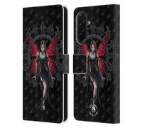 Head Case Designs Officially Licensed Anne Stokes Aracnafaria Gothic Leather Wallet Case Compatible With Samsung Galaxy A36 5G