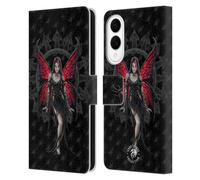 Head Case Designs Officially Licensed Anne Stokes Aracnafaria Gothic Leather Wallet Case Compatible With Samsung Galaxy S25 Edge