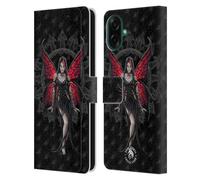 Head Case Designs Officially Licensed Anne Stokes Aracnafaria Gothic Leather Wallet Case Compatible With Samsung Galaxy A07