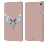 Head Case Designs Officially Licensed Anne Stokes Ascendance Winged Heart Mermaid And Angels Leather Wallet Case Compatible With Amazon Fire Max 11 2023