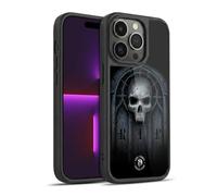 Head Case Designs Officially Licensed Anne Stokes Await The Night Skull Gothic Gel Armour Case [Military Grade Protection] Compatible With Apple iPhone 14 Pro