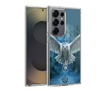 Head Case Designs Officially Licensed Anne Stokes Awake Your Magic Owls Gel Case [Military Grade Protection] Compatible With Samsung Galaxy S25 Ultra