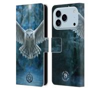 Head Case Designs Officially Licensed Anne Stokes Awake Your Magic Owls Leather Wallet Case Compatible With Apple iPhone 17 Pro