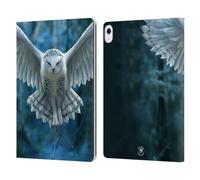 Head Case Designs Officially Licensed Anne Stokes Awake Your Magic Owls Leather Wallet Case Compatible With Apple iPad Air 13 2024/2025