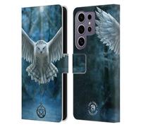 Head Case Designs Officially Licensed Anne Stokes Awake Your Magic Owls Leather Wallet Case Compatible With Samsung Galaxy S25 Ultra