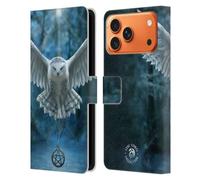 Head Case Designs Officially Licensed Anne Stokes Awake Your Magic Owls Leather Wallet Case Compatible With Apple iPhone 17 Pro Max