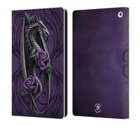 Head Case Designs Officially Licensed Anne Stokes Beauty 1 Dragons 3 Leather Wallet Case Compatible With Fire HD 8/Fire HD 8 Plus 2020
