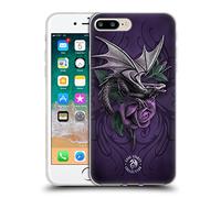 Head Case Designs Officially Licensed Anne Stokes Beauty 2 Dragons 3 Soft Gel Case [Military Grade Protection] Compatible With Apple iPhone 7 Plus/iPhone 8 Plus