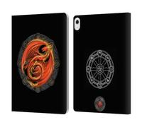 Head Case Designs Officially Licensed Anne Stokes Beltane May Day Dragons Of The Sabbats Leather Wallet Case Compatible With Apple iPad Air 13 2024/2025