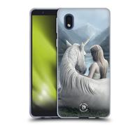 Head Case Designs Officially Licensed Anne Stokes Beyond Words Unicorn Fantasy Characters Gel Case [Military Grade Protection] Compatible With Samsung Galaxy A01 Core (2020)