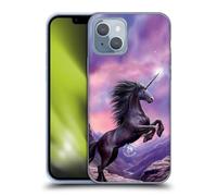 Head Case Designs Officially Licensed Anne Stokes Black Unicorn Mythical Creatures Gel Case [Military Grade Protection] Compatible With Apple iPhone 14