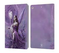 Head Case Designs Officially Licensed Anne Stokes Celtic Fairies Leather Wallet Case Compatible With Apple iPad 10.2 2019/2020/2021