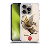 Head Case Designs Officially Licensed Anne Stokes Clockwork Dragon Steampunk Gel Case [Military Grade Protection] Compatible with Apple iPhone 16 Pro and Compatible with MagSafe