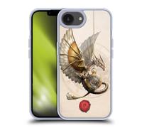 Head Case Designs Officially Licensed Anne Stokes Clockwork Dragon Steampunk Gel Case [Military Grade Protection] Compatible With Apple iPhone 16e