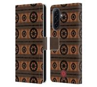 Head Case Designs Officially Licensed Anne Stokes Cogs Steampunk Leather Wallet Case Compatible With Samsung Galaxy A17 4G / 5G