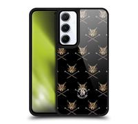 Head Case Designs Officially Licensed Anne Stokes Cross Wands Patterns Owls Gel Armour Case [Military Grade Protection] Compatible With Samsung Galaxy A55 5G