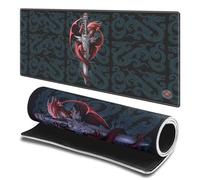 Head Case Designs Officially Licensed Anne Stokes Dagger Dragon Art 23.62 x 11.81 x 0.12 inches (600 x 300 mm) - L Gaming Office Desk PC Keyboard Mouse Mat Pad
