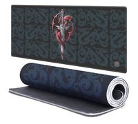 Head Case Designs Officially Licensed Anne Stokes Dagger Dragon Art 37.4 x 15.75 x 0.16 inches (900 x 400 mm) - XL Gaming Office Desk PC Keyboard Mouse Mat Pad