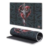 Head Case Designs Officially Licensed Anne Stokes Dagger Dragon Art 9.84 x 11.81 x 0.12 inches (250 x 300 mm) - S Gaming Office Desk PC Keyboard Mouse Mat Pad