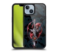 Head Case Designs Officially Licensed Anne Stokes Dagger Dragons Gel Armour Case [Military Grade Protection] Compatible With Apple iPhone 14
