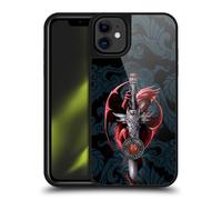 Head Case Designs Officially Licensed Anne Stokes Dagger Dragons Gel Armour Case [Military Grade Protection] Compatible With Apple iPhone 11