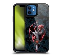 Head Case Designs Officially Licensed Anne Stokes Dagger Dragons Gel Armour Case [Military Grade Protection] Compatible With Apple iPhone 12 / iPhone 12 Pro