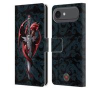 Head Case Designs Officially Licensed Anne Stokes Dagger Dragons Leather Wallet Case Compatible With Apple iPhone 17 Air