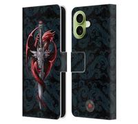 Head Case Designs Officially Licensed Anne Stokes Dagger Dragons Leather Wallet Case Compatible With Apple iPhone 17