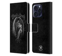 Head Case Designs Officially Licensed Anne Stokes Dance With Death Gothic Leather Wallet Case Compatible With Apple iPhone 16 Pro Max