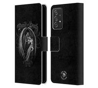 Head Case Designs Officially Licensed Anne Stokes Dance With Death Gothic Leather Wallet Case Compatible With Samsung Galaxy A53 5G (2022)