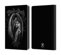 Head Case Designs Officially Licensed Anne Stokes Dance With Death Gothic Leather Wallet Case Compatible With Amazon Kindle Paperwhite 6