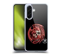 Head Case Designs Officially Licensed Anne Stokes Dragon And Skull Fire Tribal Gel Case [Military Grade Protection] Compatible With Samsung Galaxy A36 5G