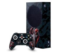 Head Case Designs Officially Licensed Anne Stokes Dragon Dagger Art Mix Game Console Wrap and Game Controller Skin Bundle Compatible With Xbox Series S