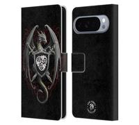 Head Case Designs Officially Licensed Anne Stokes Dragon Defender Mix Fantasy Art Leather Wallet Case Compatible With Google Pixel 10 Pro XL