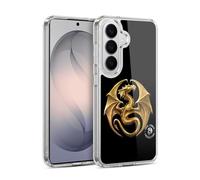Head Case Designs Officially Licensed Anne Stokes Dragon Medal Fire Tribal Gel Case [Military Grade Protection] Compatible with Samsung Galaxy S26 and Compatible with MagSafe